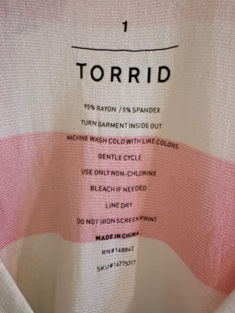 Torrid - Pastel Striped Super Soft Jersey Knit Tiered Maxi Dress (14/16) - Picture 6 of 7